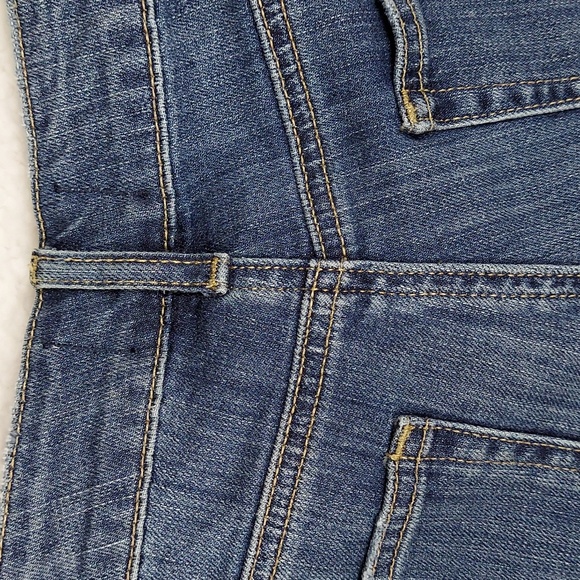 Paige Distressed Jimmy Jimmy Denim Jean Short Size 27 - Picture 8 of 14